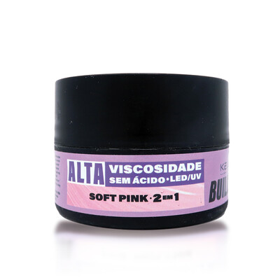 KELLY K GEL DE CONSTRUÇÃO ALTA VISCOSIDADE - SOFT PINK