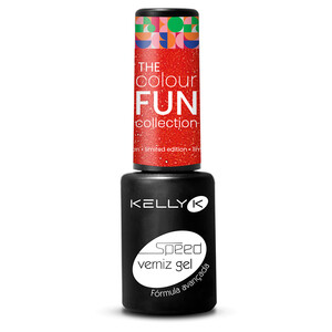 KELLY K SPEED COLOR GEL VARNISH FUN COLLECTION CF4