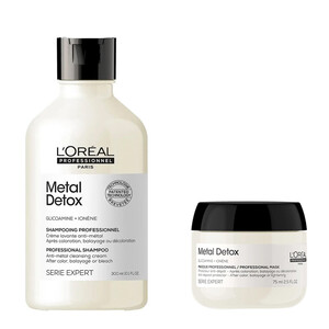 L’ORÉAL PRO SERIE EXPERT PACK METAL DETOX SHAMPOO + MÁSCARA PROTETORA