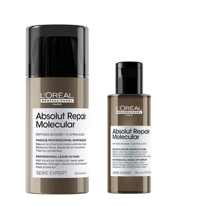 L’ORÉAL PRO SERIE EXPERT PACK ABSOLUTE REPAIR MOLECULAR MASCARA +SERUM