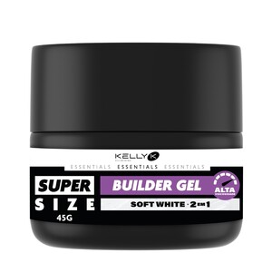 KELLY K ESSENTIALS SUPER SIZE BUILDER GEL HIGH VISCOSITY SOFT WHITE