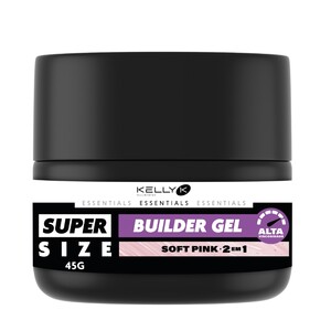KELLY K ESSENTIALS SUPER SIZE BUILDER GEL HIGH VISCOSITY SOFT PINK