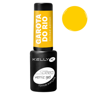 Kelly K Speed Verniz Gel Coleção Garota do Rio - GR2 Amarelo