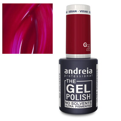 Andreia The Gel Polish G23 esmalte de uñas en gel Rosa Burdeos