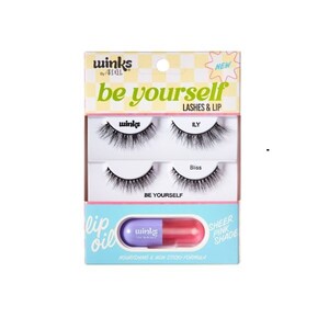 ARDELL WINKS BE YOURSELF ILY + BLISS LASHES & LIP KIT