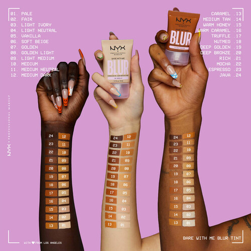 NYX PRO MAKEUP BARE 6