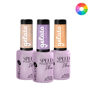 KELLY K SPEED VERNIZ GEL PLUS COLEÇÃO GELATO
