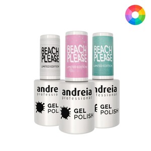 ANDREIA VERNIZ GEL POLISH COLEÇÃO BEACH, PLEASE! 