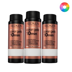 REDKEN COLOR GELS LAQUES COLORATION LIQUIDE PERMANENTE 10 MIN