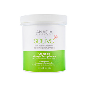 Anadia Sativa Cream for Therapeutic Massage