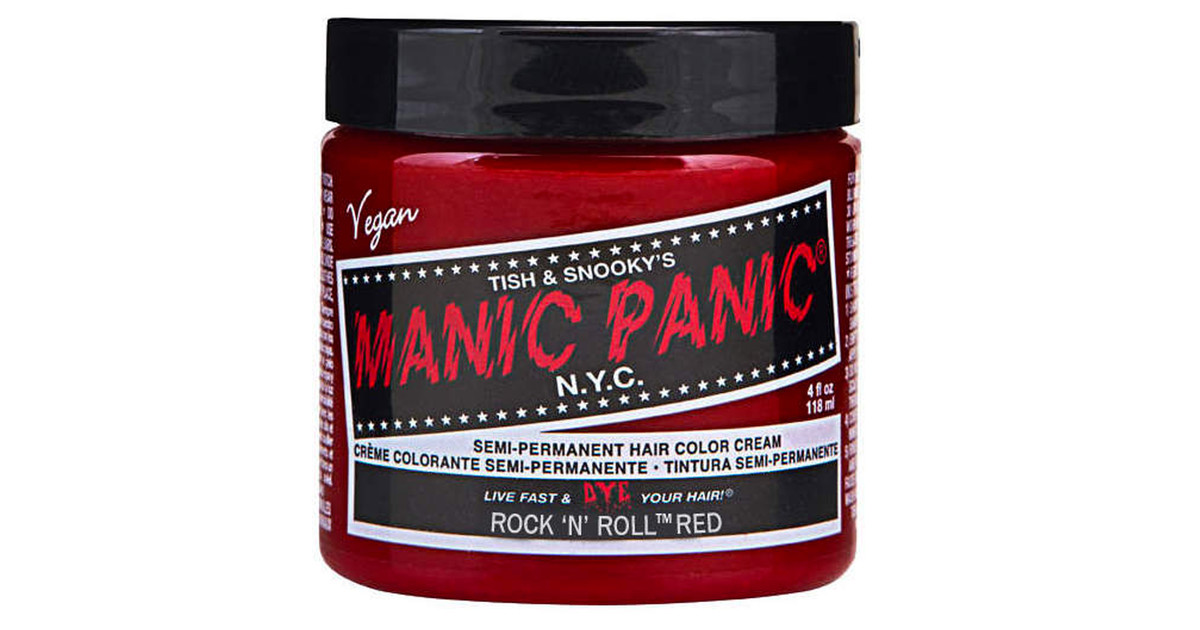 Manic Panic Creme De Coloração Semi-Permanente Rock N Roll Red