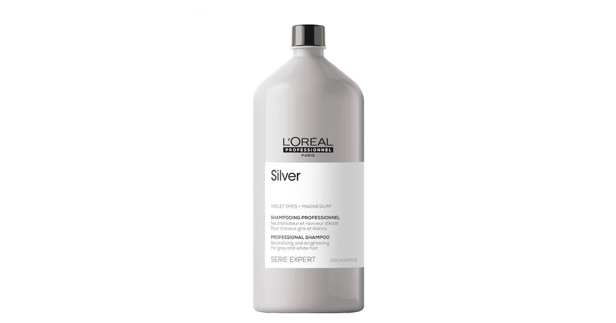 9. L'Oreal Professionnel Serie Expert Silver Shampoo with Blue Malva - wide 1