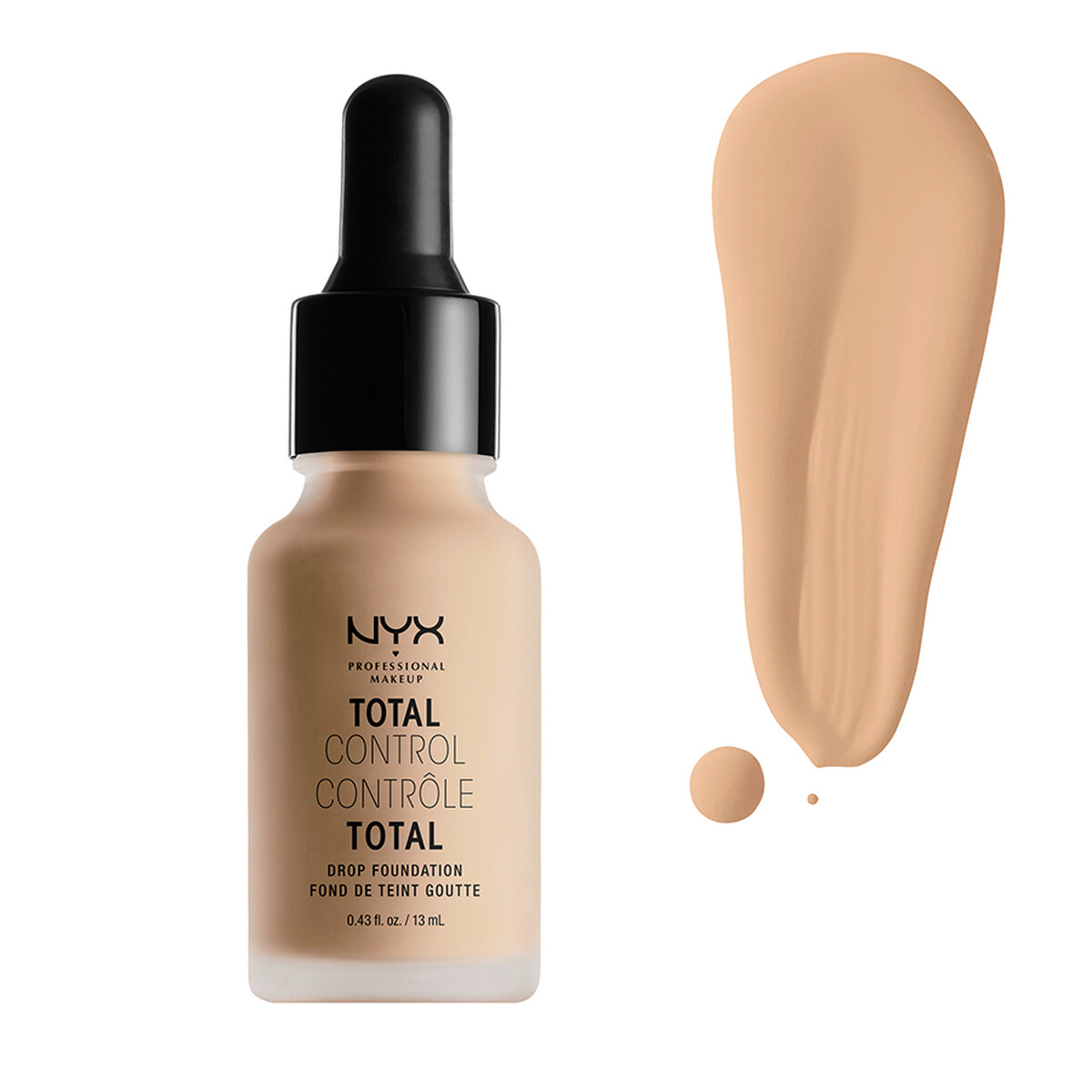Nyx Pro Makeup Total Control Drop Base Natural 13Ml Rosto