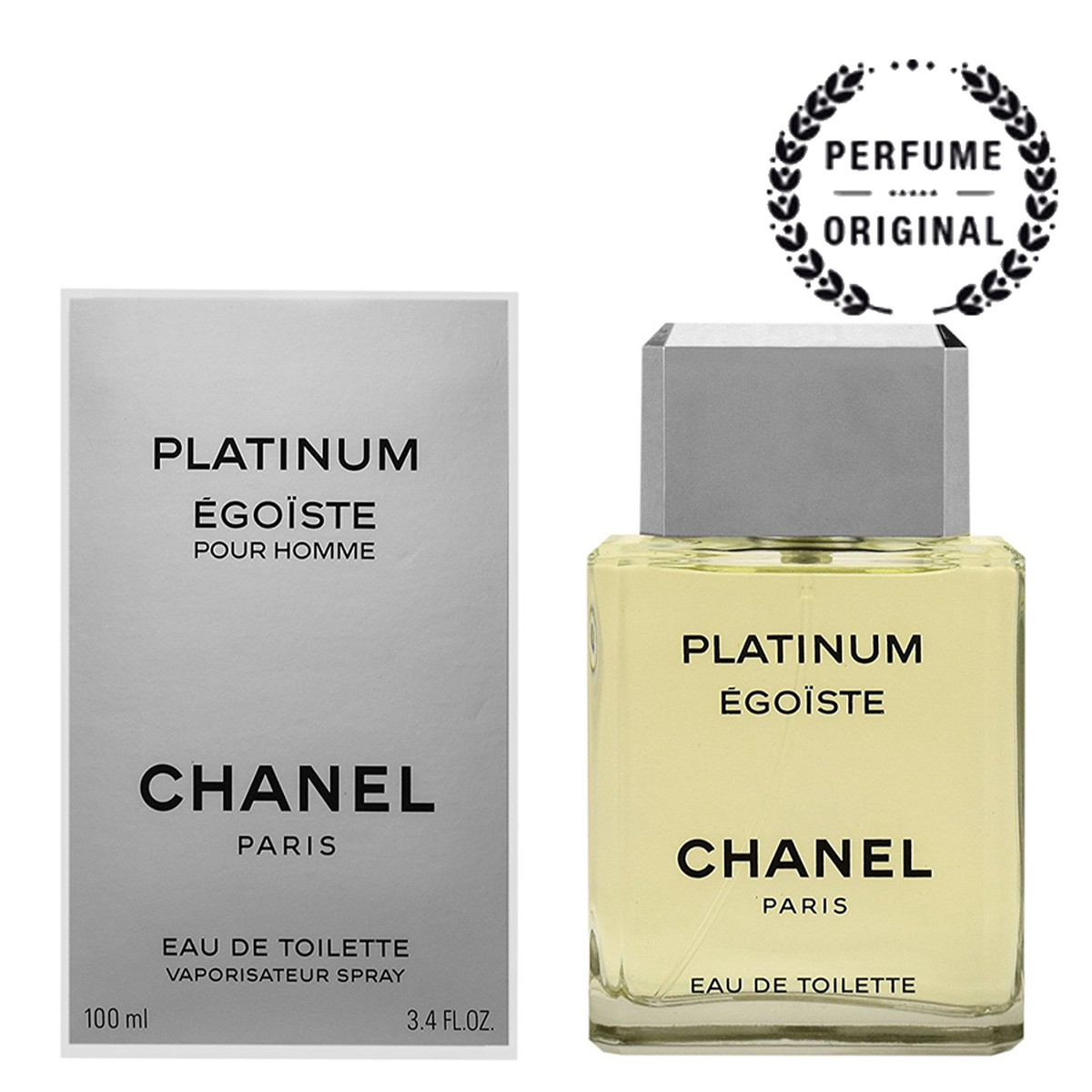 Chanel - Platinum Egoiste Eau De Toilette - 100Ml » Perfumes Para