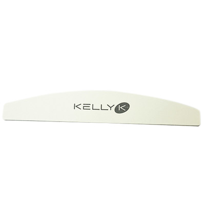 KELLY K BOOMERANG WHITE NAIL FILE - 100/180