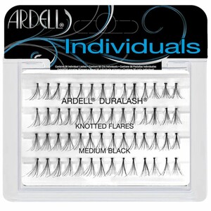 ARDELL INDIVIDUAL LASHES KNOTTED FLARES MEDIUM BLACK