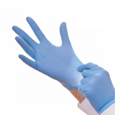Powder-Free Nitrile Gloves | Size L
