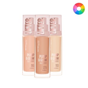 Maybelline Lifter Plump & Glow Foundation – Hydrating Illuminating Foundati