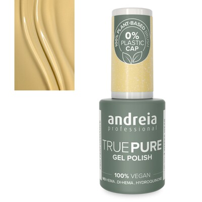 Andreia True Pure Esmalte de uñas en Gel T54 Amarillo mantequilla 