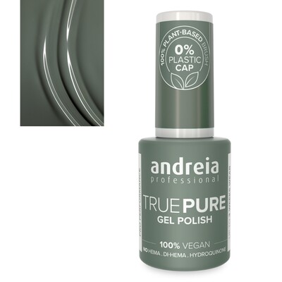 Andreia True Pure Esmalte de uñas en Gel T56 Verde tomillo oscuro