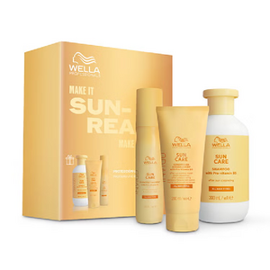 WELLA INVIGO SUN CARE PACK SHAMPOO + CONDICIONADOR + SPRAY