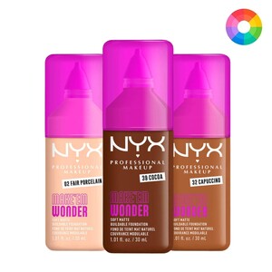 YX PRO MAKEUP Make’Em Wonder Base Mate con Cobertura Suave 24H