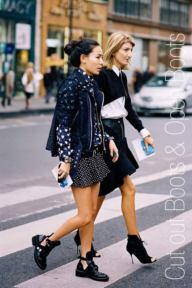 Cut out Boots & Open Boots 1