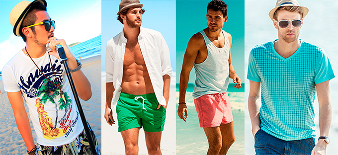 moda praia para homens