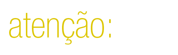 atençao